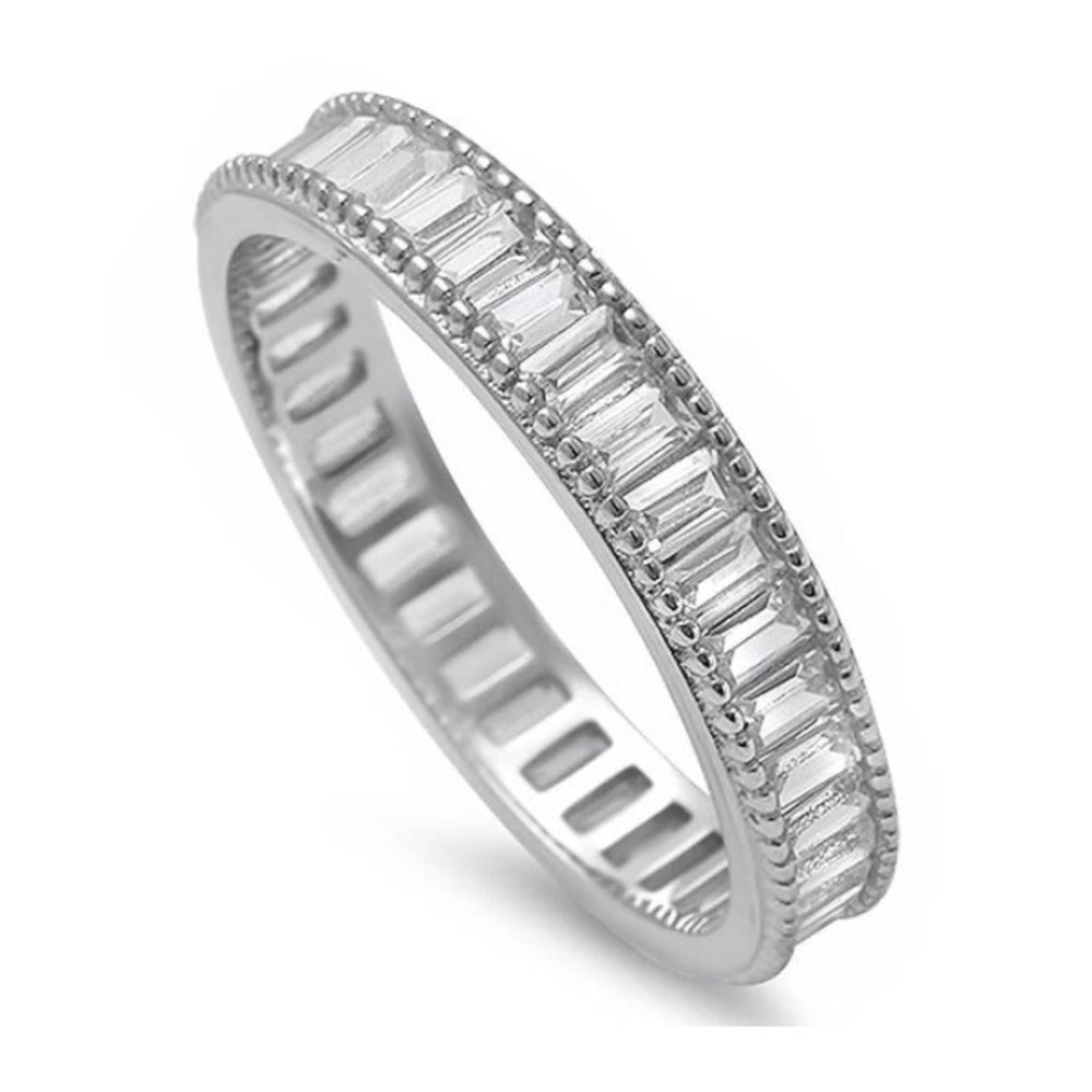 sterling silver 925 eternity ring